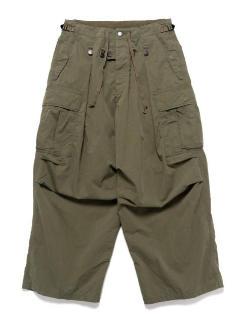 Kapital RIP STOP JUMBO CARGO PANTS KHAKI