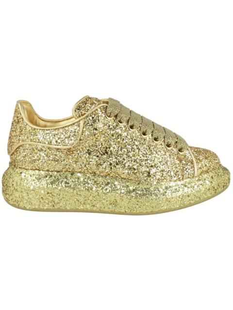 Alexander McQueen Alexander McQueen Oversized Glitter Gold (Women's)