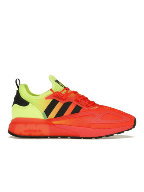 adidas ZX 2K Boost Solar Yellow Hi Res Red