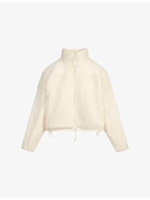 SKIMS Teddy Boxy-Fit Fleece Jacket