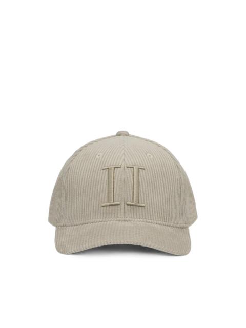 Les Deux logo-embroidered corduroy baseball cap