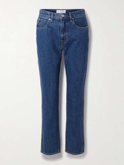 SLVRLAKE Virginia high-rise slim-leg jeans Mid denim