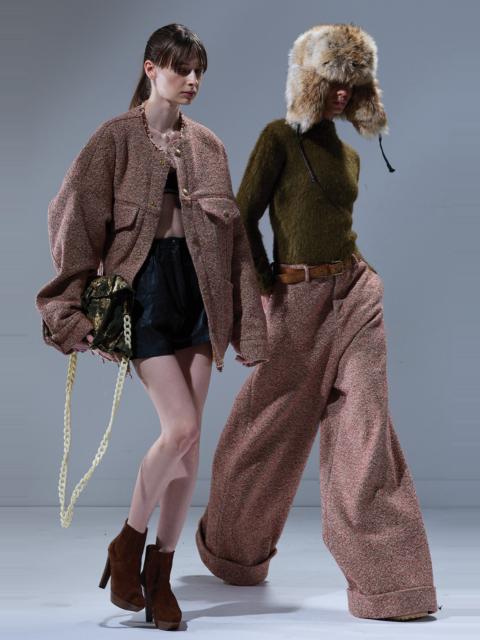 R13 OVERSIZED SLOUCHY TROUSER