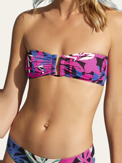 Busserole Feuillage Bandeau Bikini Top