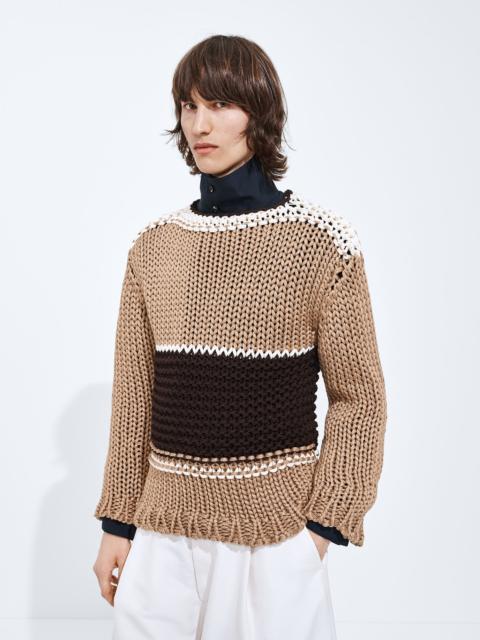 Bottega Veneta Cotton Striped Sweater