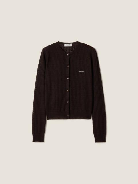 Miu Miu Cashmere and silk cardigan