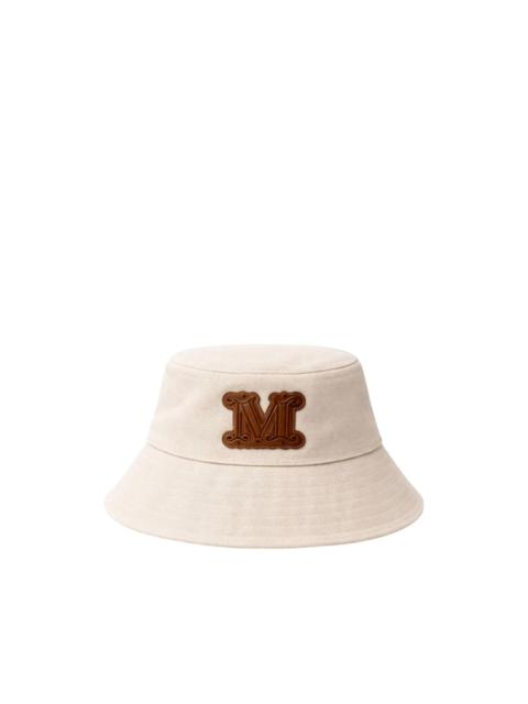 Max Mara logo-appliqué bucket hat