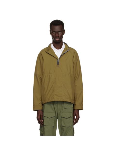 RANRA Khaki Ganga Mini Ripstop Track Jacket