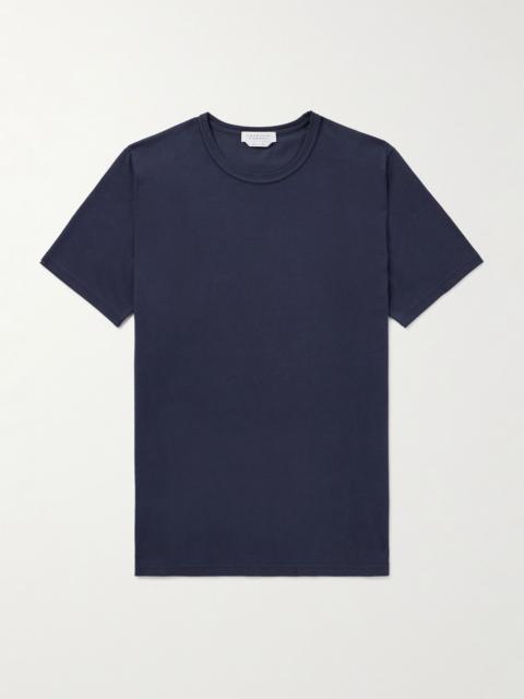 GABRIELA HEARST Bandeira Cotton-Jersey T-Shirt Navy