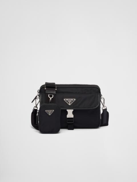 Prada Re-Nylon and Saffiano leather shoulder bag