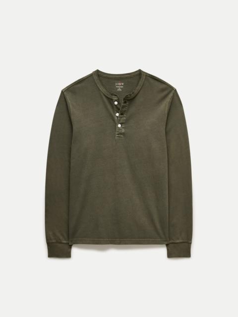 J.CREW Vintage-wash cotton henley