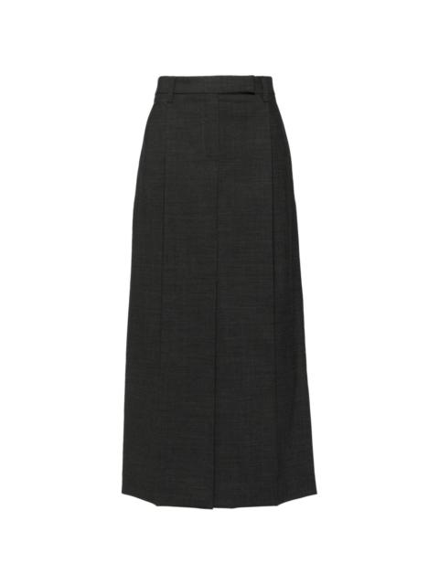 darted pencil skirt