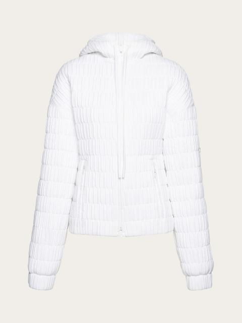 FERRAGAMO Quilted nylon bomber jacket