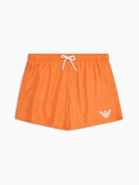 EMPORIO ARMANI Essential drawstring swim shorts