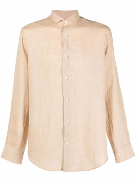 FRESCOBOL CARIOCA long-sleeve linen shirt