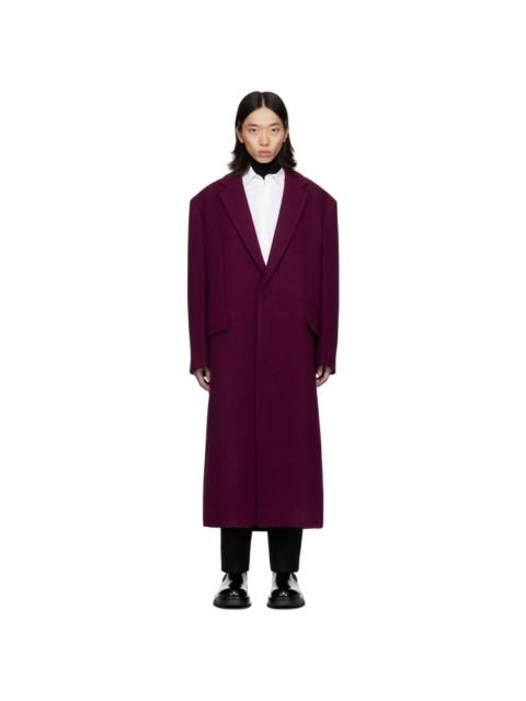 Jil Sander Pink Wool Coat