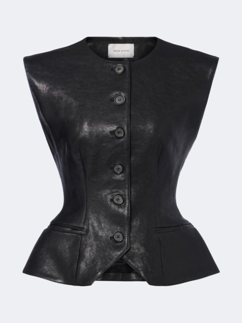 MAGDA BUTRYM Leather vest