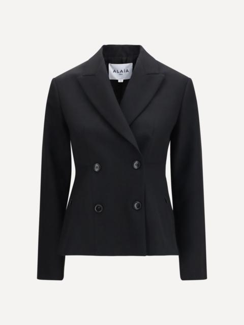 Alaïa Lightweight wool double-breasted Jacket
