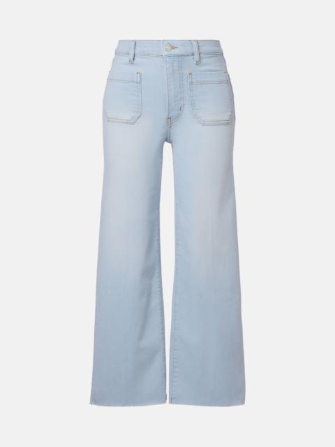 FRAME Anchor high-rise wide-leg jeans