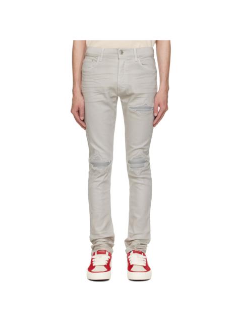 AMIRI Gray Wax MX1 Jeans