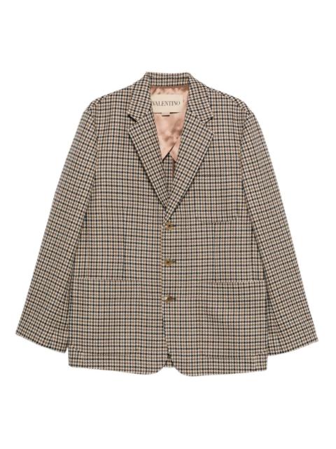 Valentino check blazer