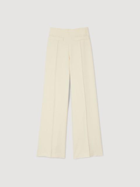 Sandro WIDE-LEG TROUSERS WITH DARTS