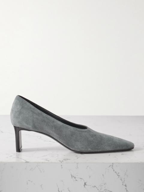 KHAITE Cecilia Suede Pumps