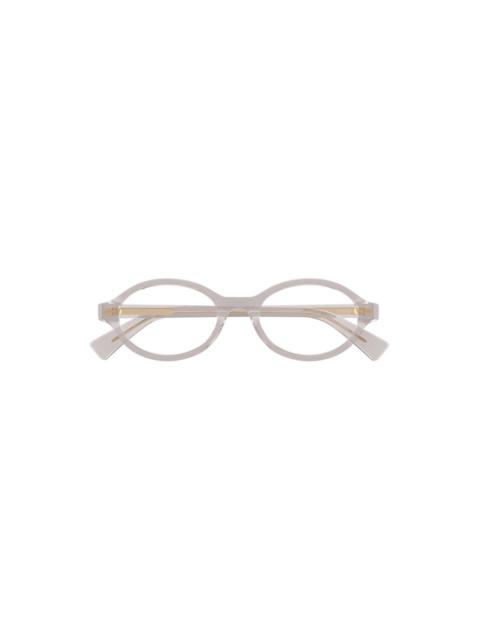 OVAL EYEGLASSES (GREY)