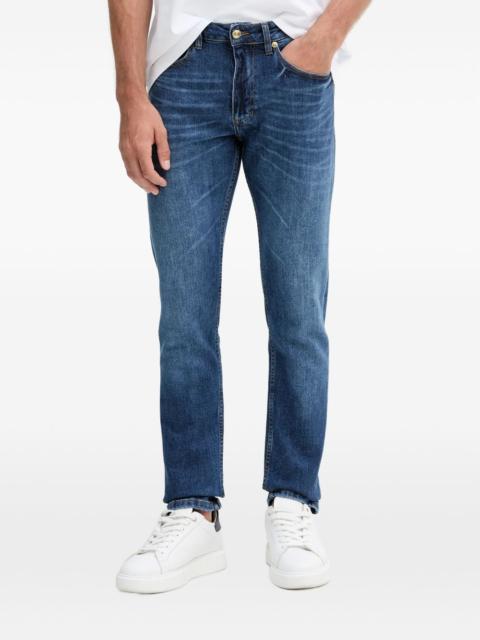 VERSACE JEANS COUTURE logo-patch belt-loop jeans