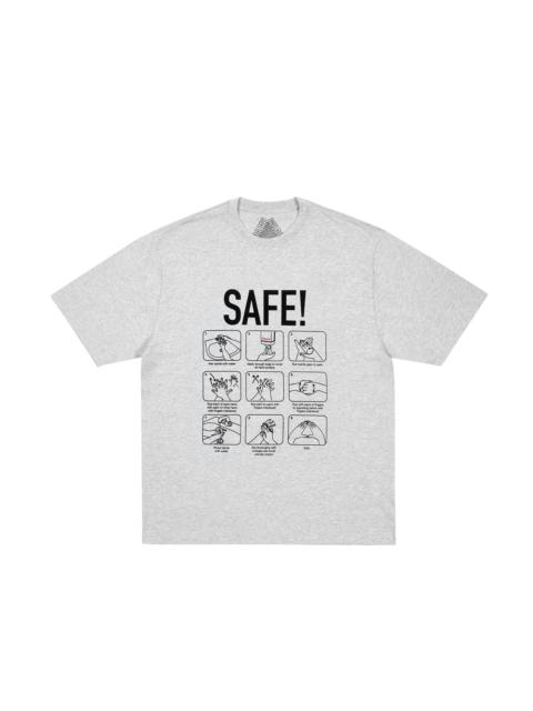 PALACE SAFE T-SHIRT GREY MARL