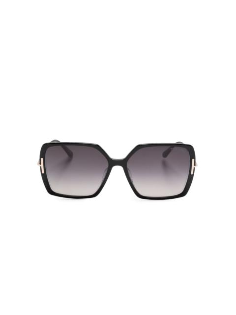 TOM FORD square-frame gradient sunglasses