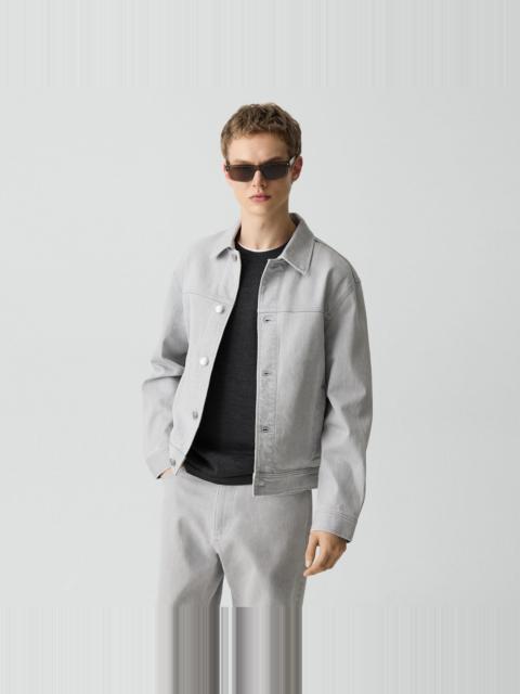 Theory Trucker Jacket in Tinted Denim