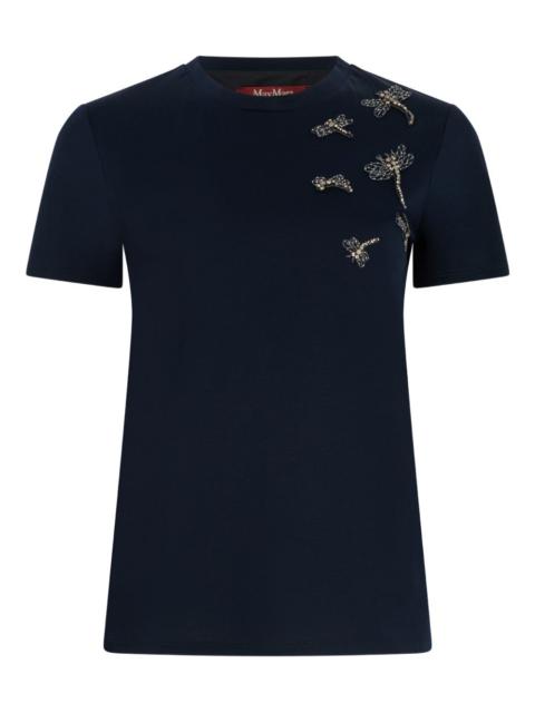 Max Mara Studio Pontile embellished T-shirt