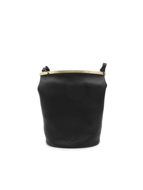 Tod's leather bucket bag