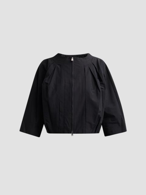 SIMKHAI Women's Jess Pleated Jacket - Black