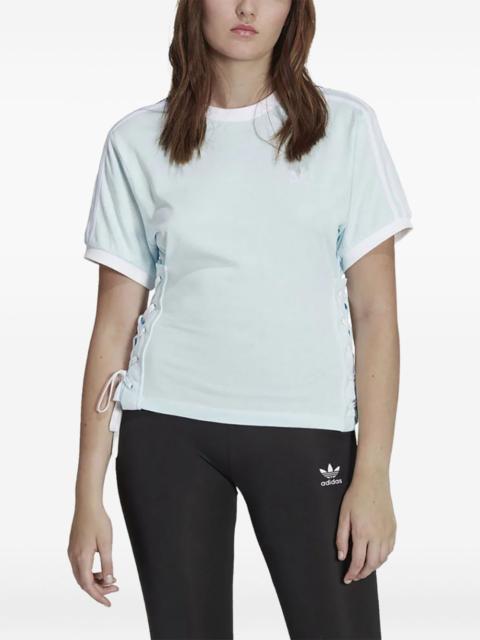 adidas laced side T-shirt