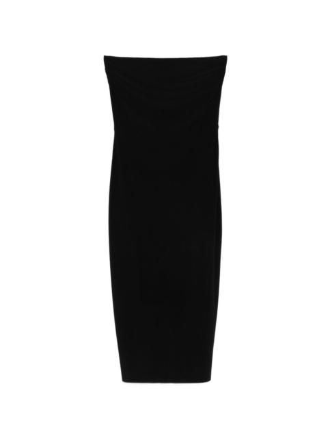 NORMA KAMALI strapless midi dress