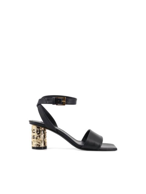 Givenchy tape-heel ankle-strap sandals