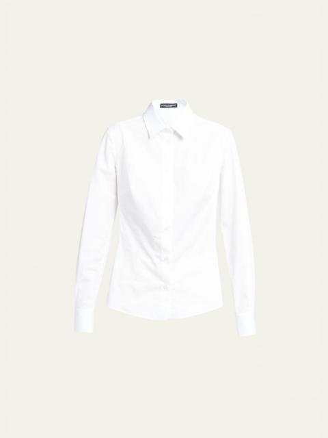 Dolce & Gabbana Poplin Classic-Fit Collared Shirt
