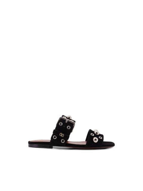 Valentino buckle-fastening studded sandals