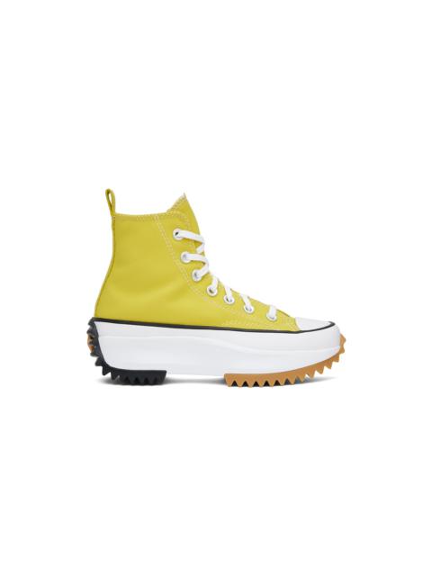 Converse Yellow Run Star Hike Sneakers