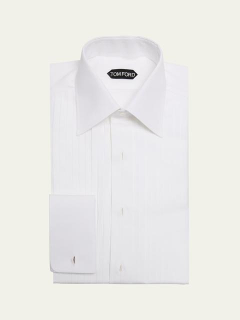 Men's Cotton Plisse Dress Shirt