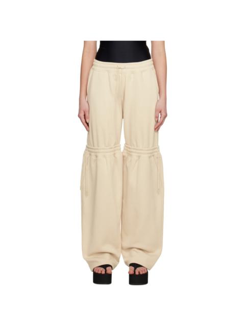 Beige Hybrid Lounge Pants