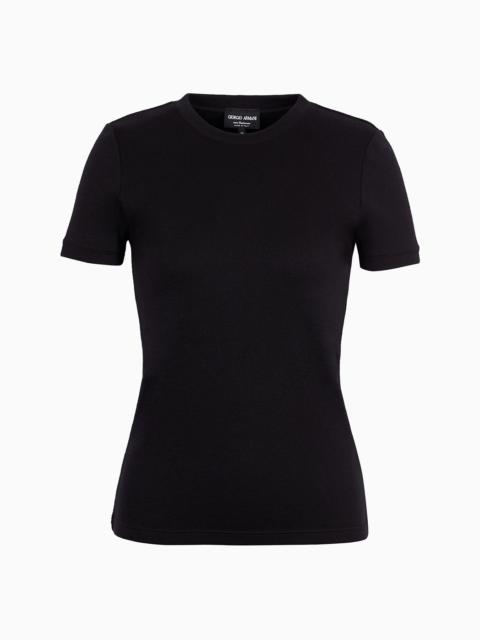 Pure cashmere T-shirt