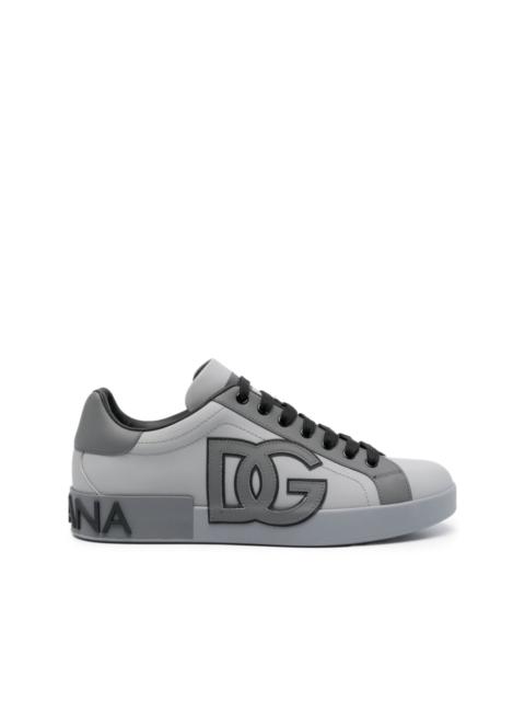 Dolce & Gabbana Portofino leather sneakers