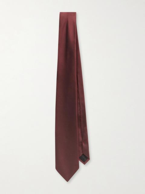 SAINT LAURENT 7cm Silk-Taffeta Tie