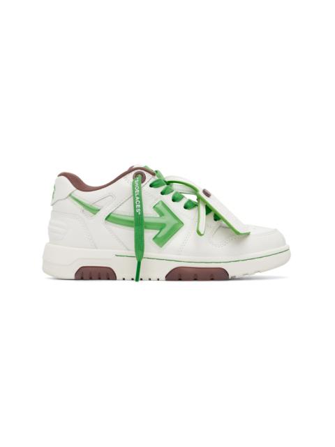 Off-White White 'Out Of Office' Bubble Arrow Sneakers