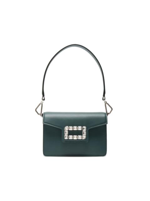 LANCEL mini strass flap shoulder bag