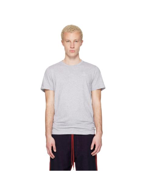 Vivienne Westwood Two-Pack Gray Cotton Jersey T-shirts