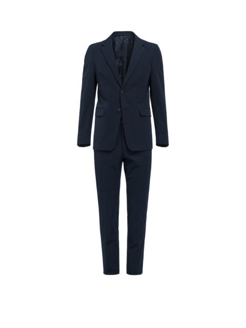 Prada Technical fabric single-breasted suit